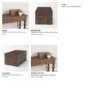 71608 - Vesta Walnut Wood Decorative Box