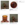 71614 - Aurel Small Orange Glass Vase