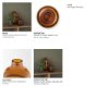 71616 - Aurel Tall Orange Glass Vase