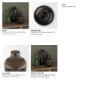 71617 - Aurel Tall Brown Glass Vase