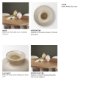 71619 - Dune Matte White Glass Vase