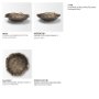 71648 - Verdant Small Antiqued Brass Metal Decorative Centerpiece Bowl