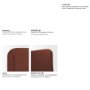71739-ABC - Solene King Upholstered Bedframe w/ Footbed | Curved Headboard | Burgundy Fabric