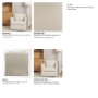 71779 - Ellington Slipcovered Slope Arm Accent Chair | Cream Fabric