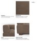 718201-C - Warner Channel 3 Piece Sofa Set w/Corner Piece