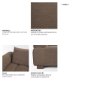 718202-C - Warner Channel 3 Piece Sofa Set w/Corner Piece w/Back Cushions