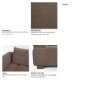 718202-E - Warner Channel 3 Piece Sofa Set w/Corner Piece w/Back Cushions