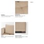 718212-I - Warner Quilt 3 Piece Sofa Set w/S Corner Piece w/Back Cushions