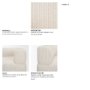 718221-G - Warner Stripe 3 Piece Sofa Set w/S Corner Piece