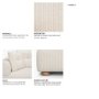 718222-A - Warner Stripe 2 Piece Sofa Set w/Back Cushions