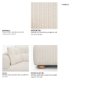 718222-B - Warner Stripe 2 Piece Long Sofa Set w/Back Cushions