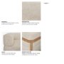 718231-F - Warner Frame 3 Piece Sofa Set w/Corner Piece