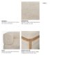 718231-I - Warner Frame 3 Piece Sofa Set w/S Corner Piece