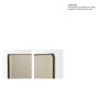 71826-ABC - Holden Queen Upholstered Bedframe | Shelter Headboard | Oatmeal Performance Fabric