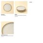 IN6229 - Rowe Small Plate, Ivory
