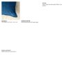 IN7074 - Lina 24x24 Cobal Linen Decorative Pillow Cover w/Filler