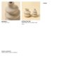 IN9964 - Ripple Paper Mache Bud Vase