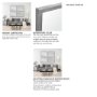 MIR-D237-P2430-DS - Bristol Grey 24x30 Faux Wood Frame Bathroom Vanity Mirror