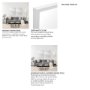 MIR-D244-P3040-DS - Bristol White Plain 3Mil Mirror 30 x 40