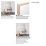 MIR-D289-P3040-DS - Bristol Tan Plain 3Mil Mirror 30 x 40