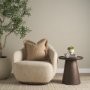 71547-CFD - Kambal 20x20 Sand Cotton Pillow Cover w/Down Filler