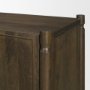 71299 - Phil Dark Brown Wood 2 Door 3 Drawer Closed Sideboard