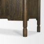 71299 - Phil Dark Brown Wood 2 Door 3 Drawer Closed Sideboard