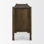 71299 - Phil Dark Brown Wood 2 Door 3 Drawer Closed Sideboard