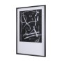 	14345 - Doodle I by Mercana Studio a Hand Embellished Textured Framed Art Print Matted under Glass