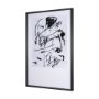 	14346 - Doodle II by Mercana Studio a Hand Embellished Textured Framed Art Print Matted under Glass