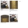 70741 - Rosh Textured Gold Metal w/ Acid Wash  Accent Table