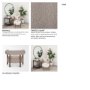 70584 - Gianna Open Back Medium Brown Wood w/ Taupe Boucle Fabric Accent Chair