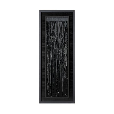 12981 - Midas Touch II  by Barbara Fleming a Hand Embelished Textured Framed Art Print Matted under Glass