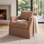 71781 - Ellington Slipcovered Slope Arm Accent Chair | Sienna Fabric
