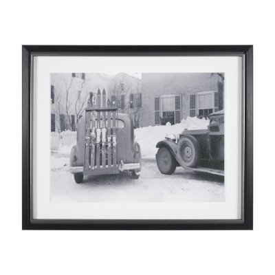16380 - Packed for Powder by Antoinette Frissell Textured Framed Photo Print Matted under Glass