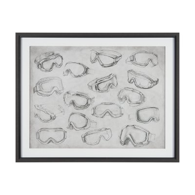 16381 - Mountain Eyes by Mercana Studio Textured Framed Artwork Matted under Glass