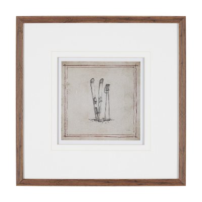 16384 - Apres 1 by Mercana Studio Hand-Embellished Textured Framed Artwork Matted under Glass