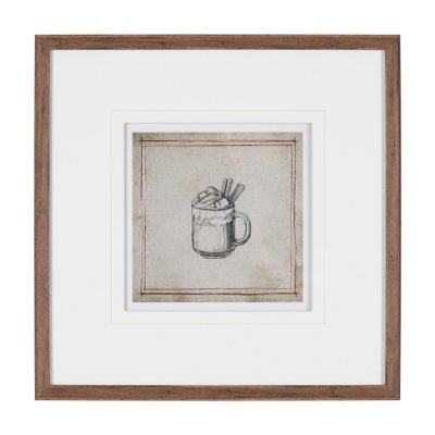 16386 - Apres 3 by Mercana Studio Hand-Embellished Textured Framed Artwork Matted under Glass
