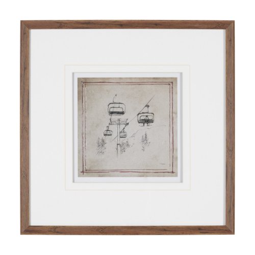 16387 - Apres 4 by Mercana Studio Hand-Embellished Textured Framed Artwork Matted under Glass