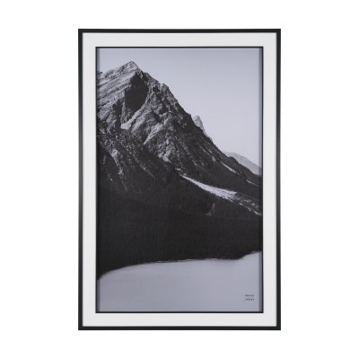 16389 - Mountain Mamma BW by Nathan Larson Textured Framed Photo Print Matted under Glass