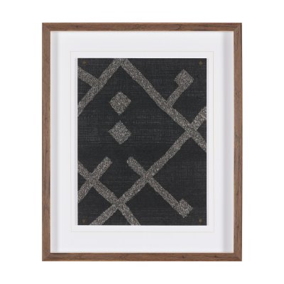 16411 - Fabric Fusion - Laluan by Maja Gunnarsdottir Textured Framed Artwork Matted under Glass