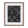 16411 - Fabric Fusion - Laluan by Maja Gunnarsdottir Textured Framed Artwork Matted under Glass