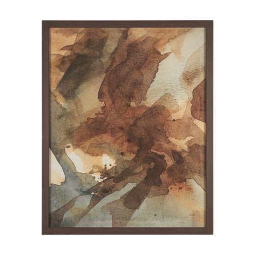 16415 - Refined Oxidation I by Mercana Studio Textured Framed Artwork Matted under Glass