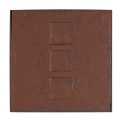 16434 - Cube Study II by Mercana Studio Handmade Original Framed 3D Textured Artwork Matted