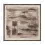 102875-FS - Dos by Mercana Studio Hand-Embellished Textured Framed Canvas Artwork