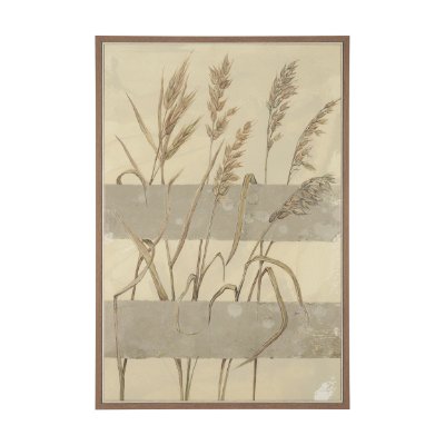 102878-FL - Interrupted II by Mercana Studio Hand-Embellished Textured Framed Canvas Artwork