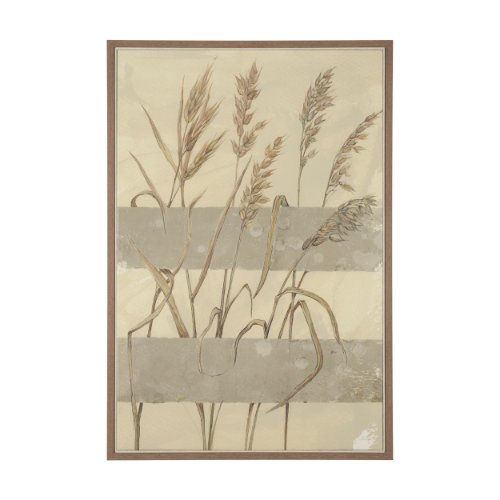 102878-FL - Interrupted II by Mercana Studio Hand-Embellished Textured Framed Canvas Artwork