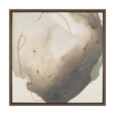 102881-FL - Enveloped II by Ira Havuka  Hand-Embellished Textured Framed Canvas Artwork
