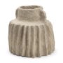 71560 - Jiya 12" Natural Ardi Paper Mache Double Handle Pot