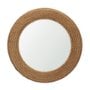 71569 - Kova 42" Rope Framed Round Wall Mirror